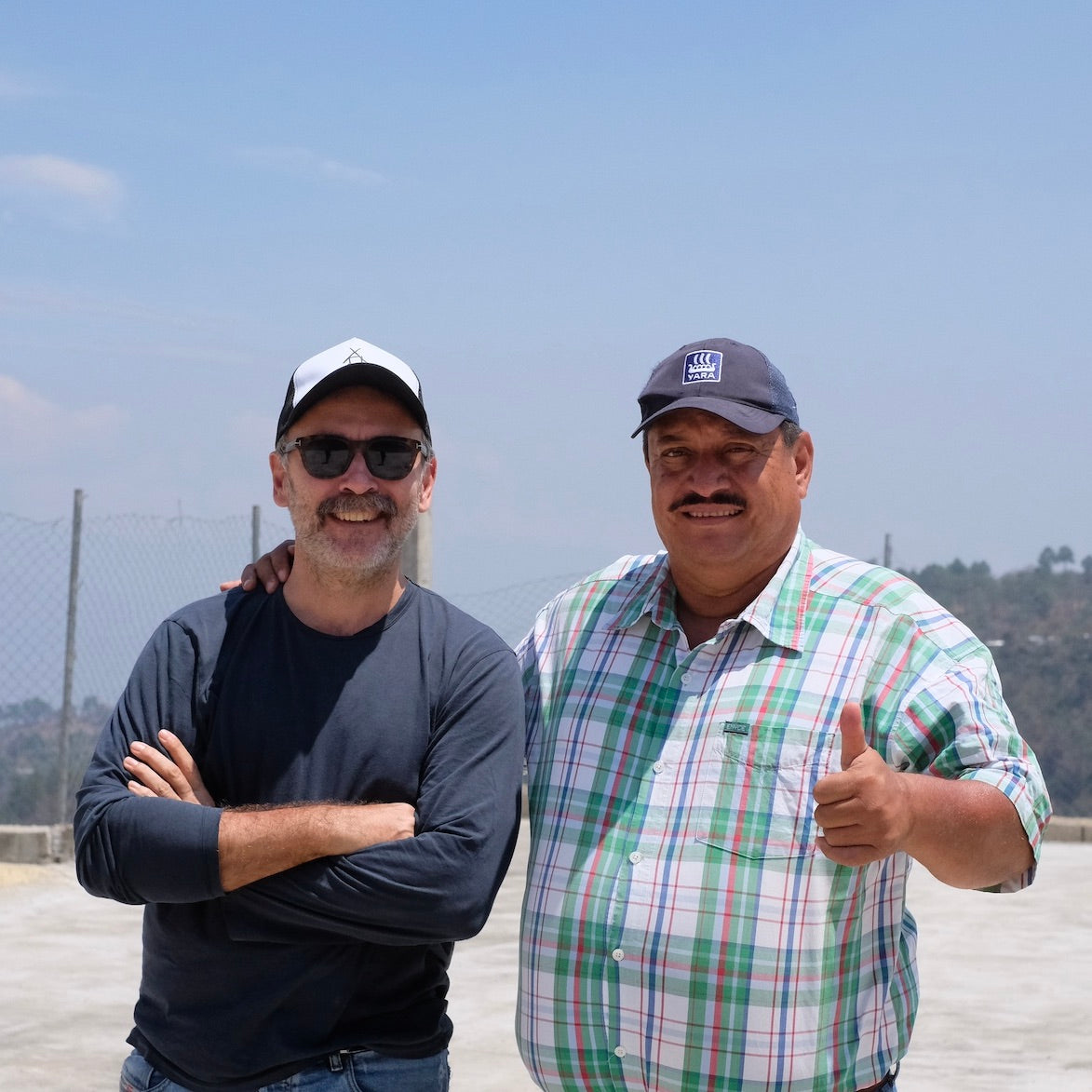 Ralf and Antonio at La Colina