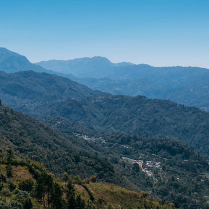 The landscape around La Cumbre