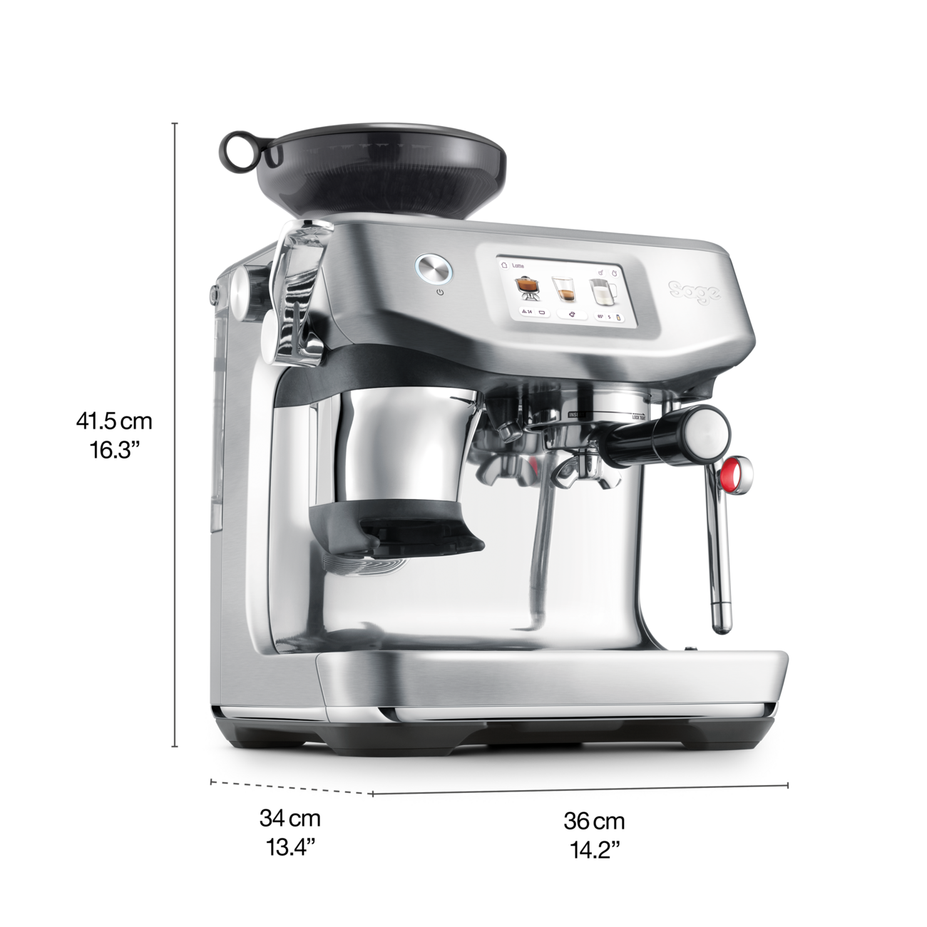 SAGE BARISTA TOUCH IMPRESS – MIT KALTEXTRAKTION